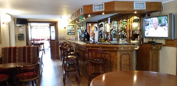 Relax in our well stocked bar